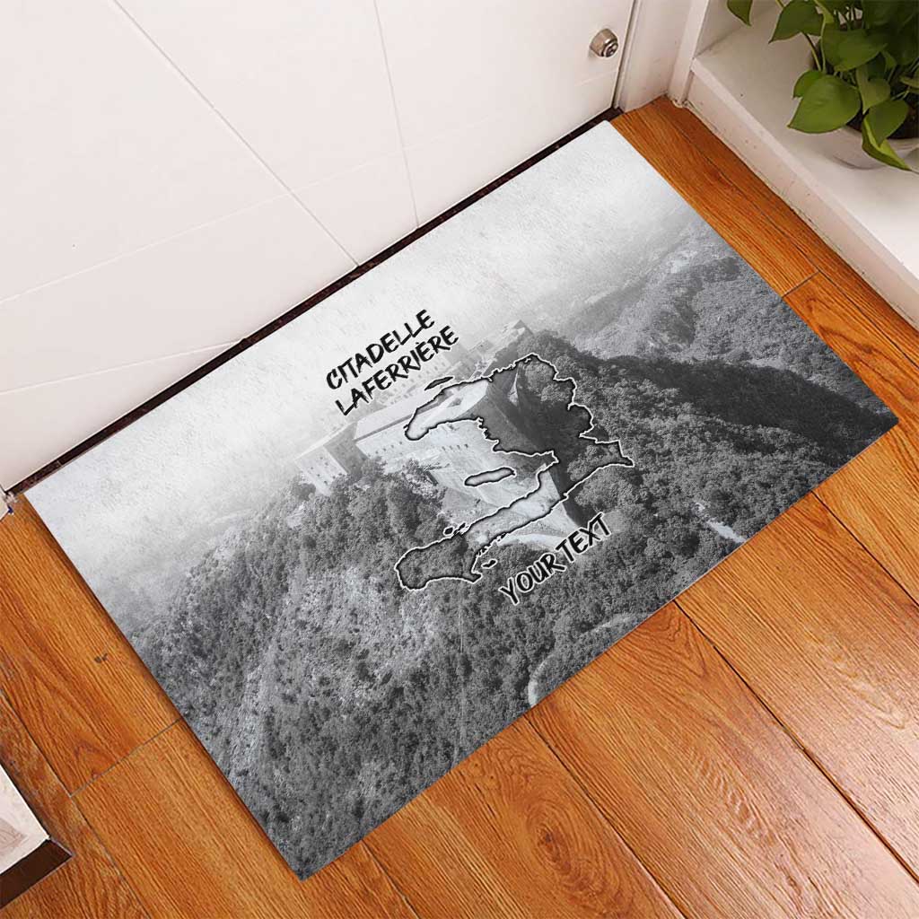 Haiti Pride Citadelle Laferriere 1804 Personalized Rubber Doormat