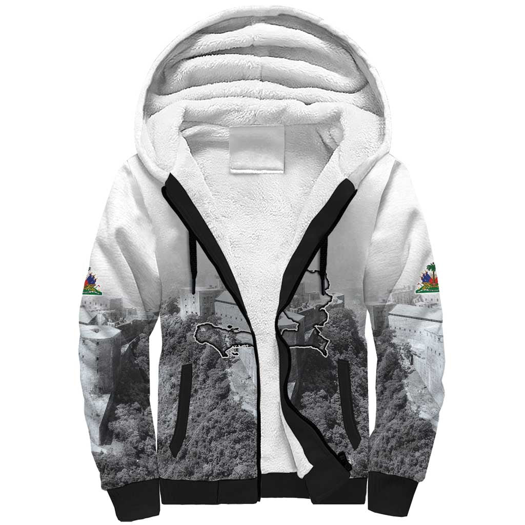 Haiti Pride Citadelle Laferriere 1804 Personalized Sherpa Hoodie