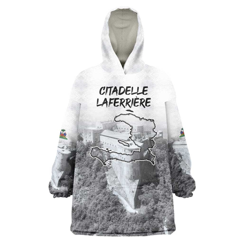 Haiti Pride Citadelle Laferriere 1804 Personalized Wearable Blanket Hoodie