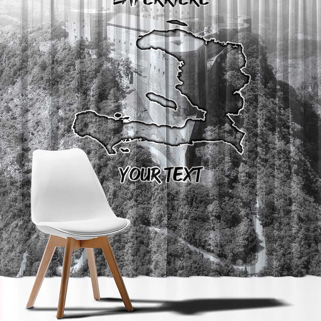 Haiti Pride Citadelle Laferriere 1804 Personalized Window Curtain