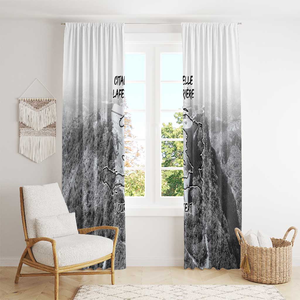 Haiti Pride Citadelle Laferriere 1804 Personalized Window Curtain