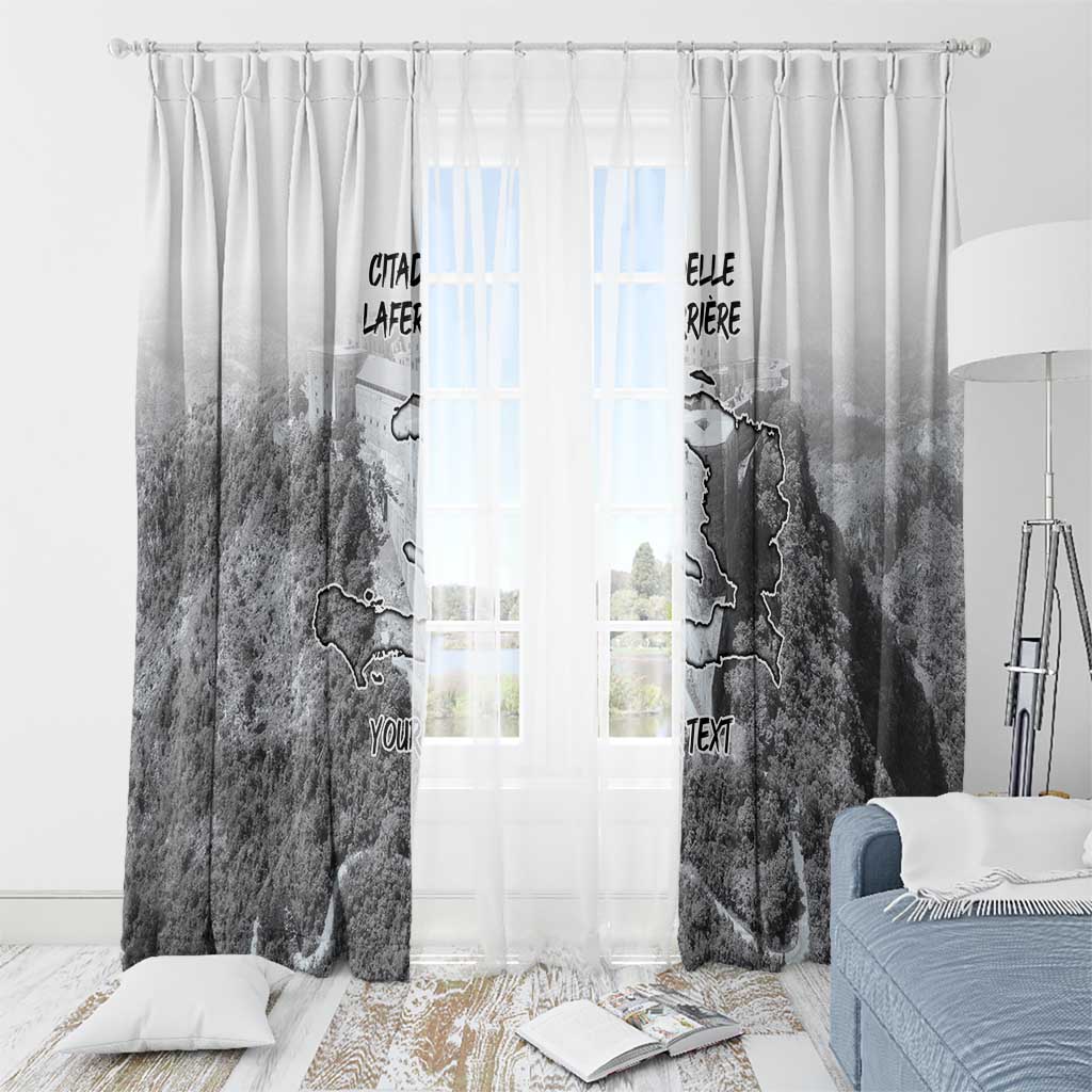 Haiti Pride Citadelle Laferriere 1804 Personalized Window Curtain
