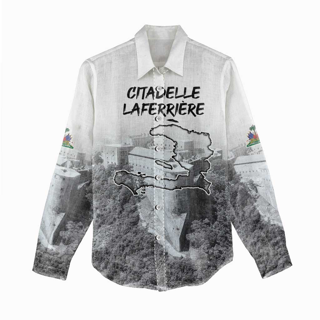 Haiti Pride Citadelle Laferriere 1804 Personalized Women Casual Shirt