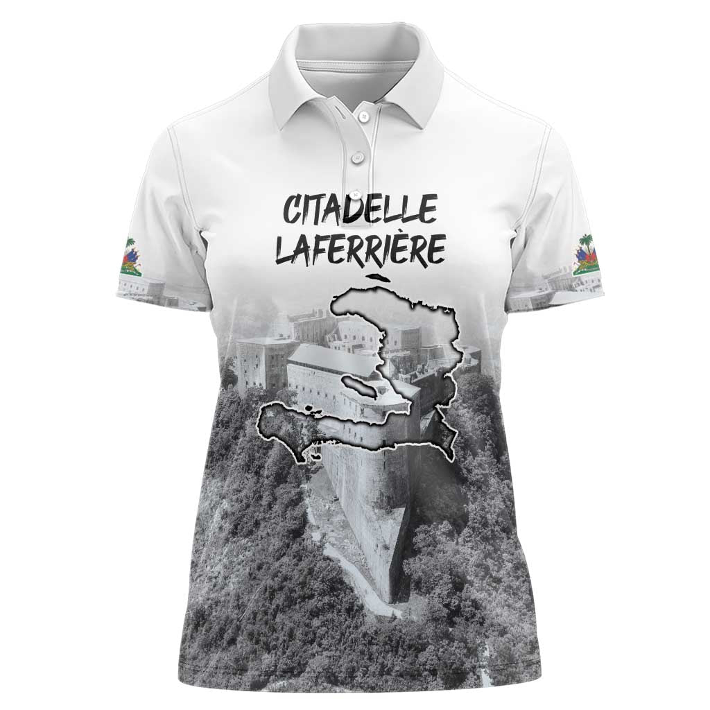 Haiti Pride Citadelle Laferriere 1804 Personalized Women Polo Shirt