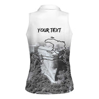 Haiti Pride Citadelle Laferriere 1804 Personalized Women Sleeveless Polo Shirt