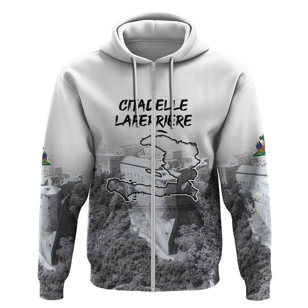 Haiti Pride Citadelle Laferriere 1804 Personalized Zip Hoodie