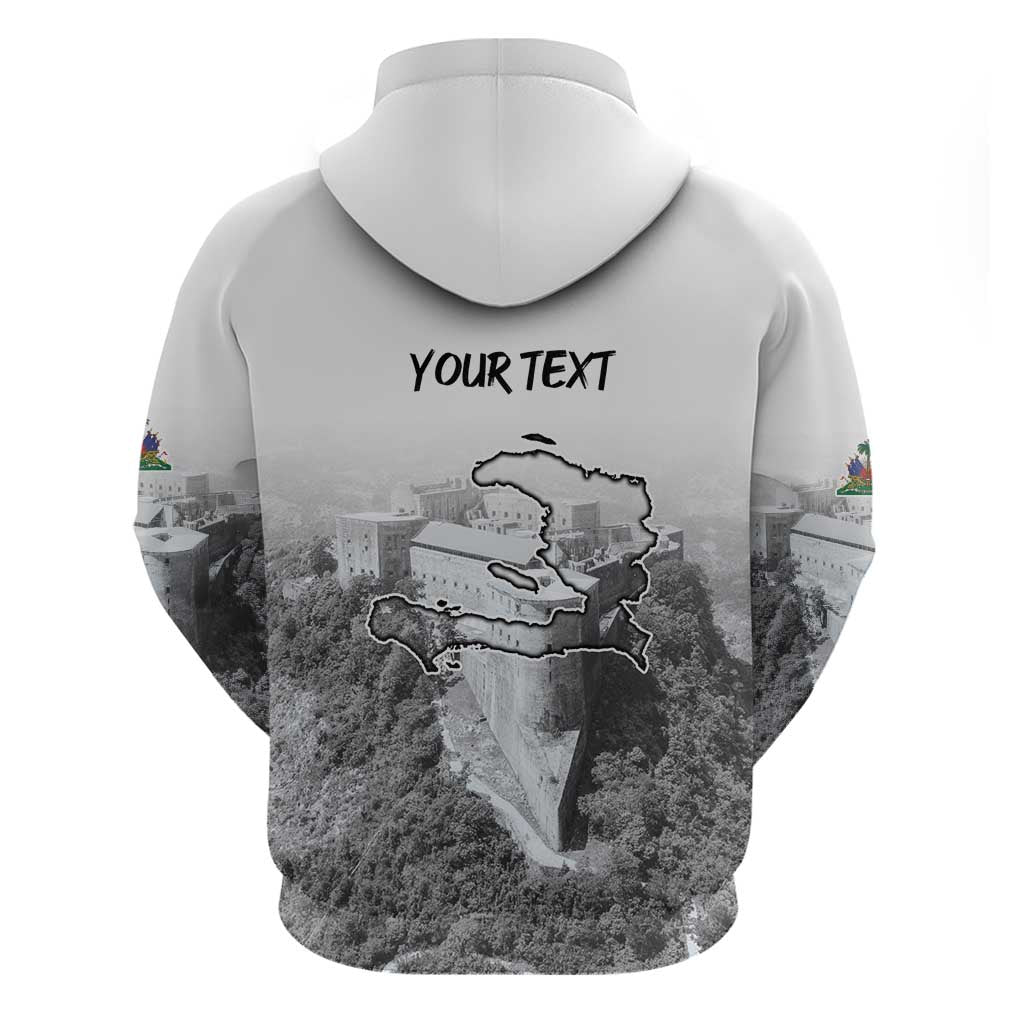 Haiti Pride Citadelle Laferriere 1804 Personalized Zip Hoodie
