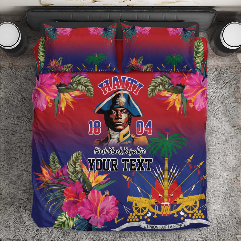 Haiti Toussaint Louverture Personalized Bedding Set Haitian Revolution 1804