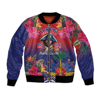 Haiti Toussaint Louverture Personalized Bomber Jacket Haitian Revolution 1804