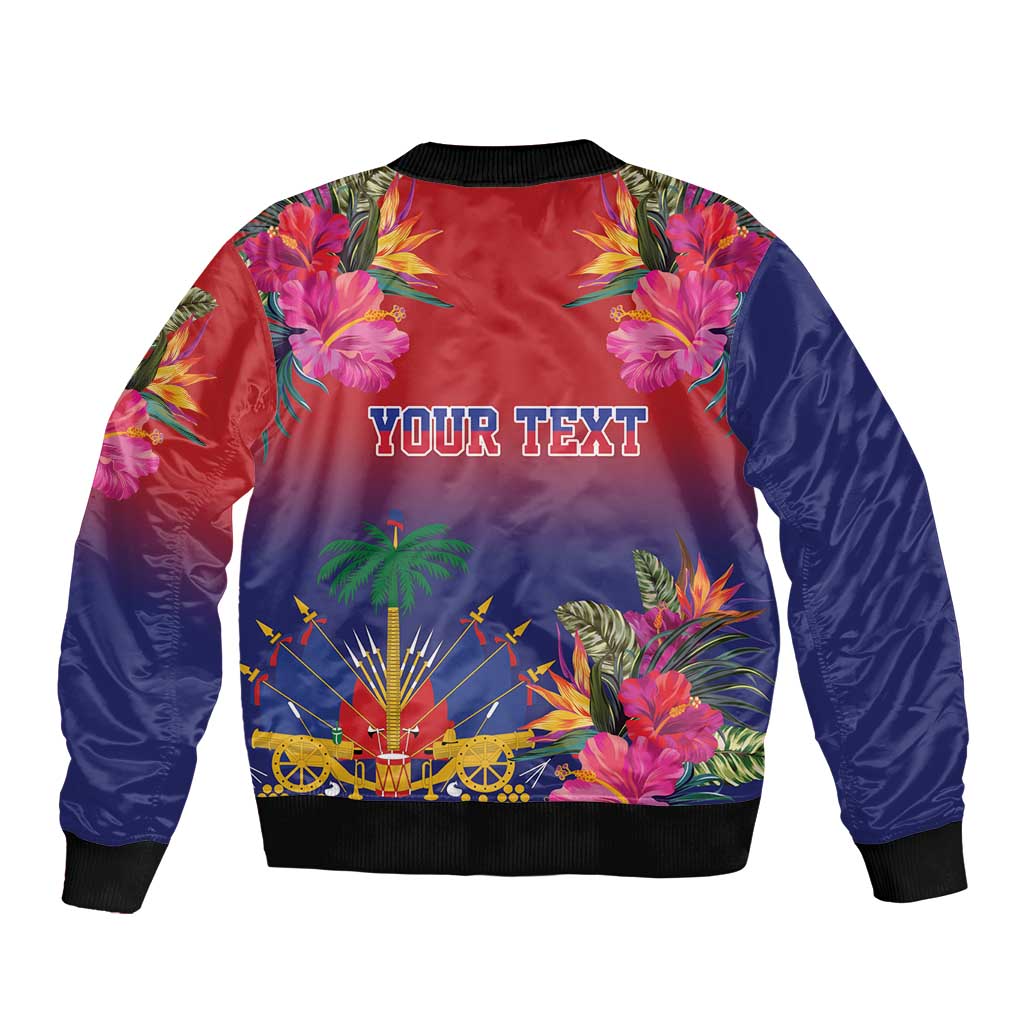 Haiti Toussaint Louverture Personalized Bomber Jacket Haitian Revolution 1804