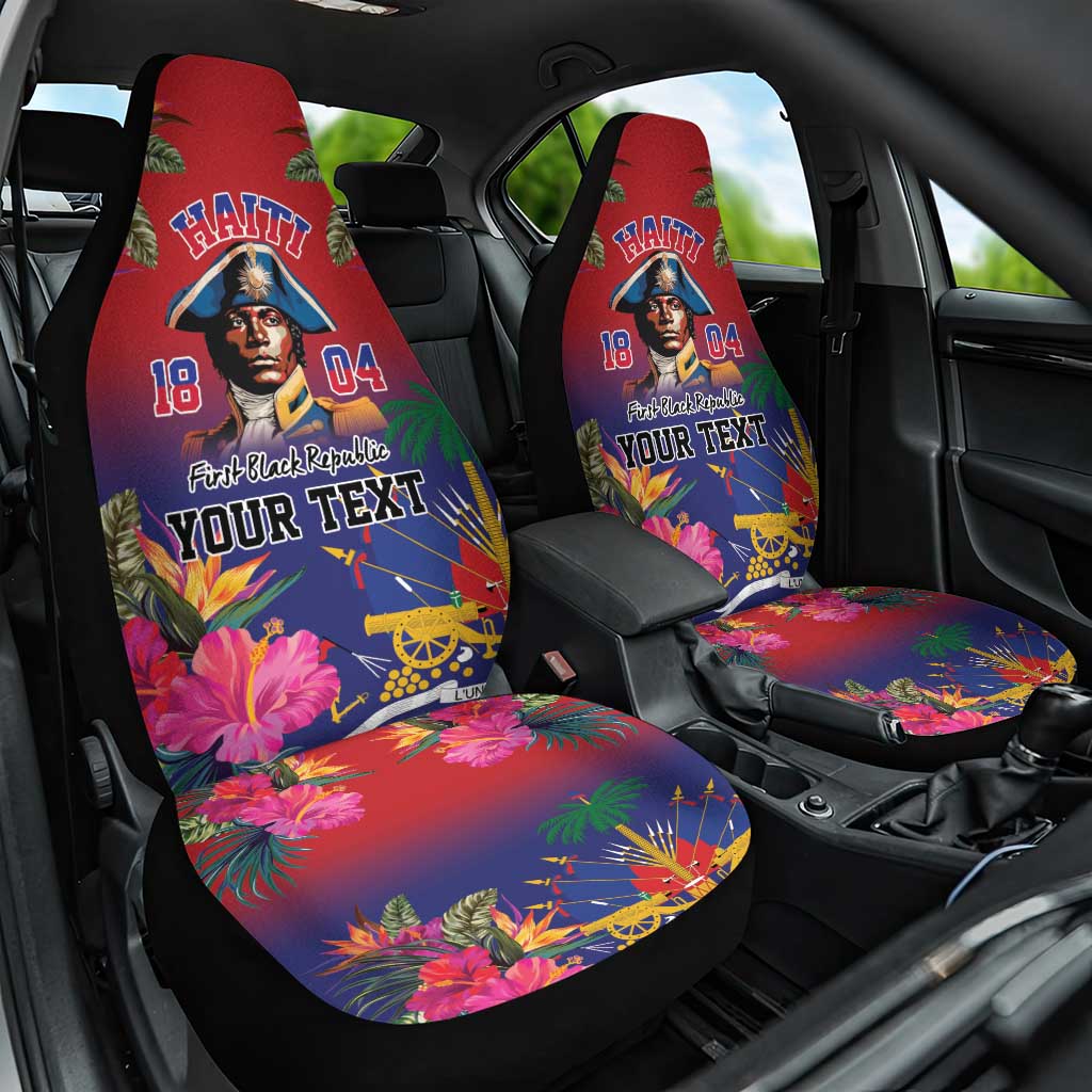 Haiti Toussaint Louverture Personalized Car Seat Cover Haitian Revolution 1804