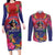 Haiti Toussaint Louverture Personalized Couples Matching Long Sleeve Bodycon Dress and Long Sleeve Button Shirt Haitian Revolution 1804