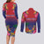 Haiti Toussaint Louverture Personalized Couples Matching Long Sleeve Bodycon Dress and Long Sleeve Button Shirt Haitian Revolution 1804