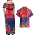 Haiti Toussaint Louverture Personalized Couples Matching Off Shoulder Maxi Dress and Hawaiian Shirt Haitian Revolution 1804