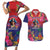 Haiti Toussaint Louverture Personalized Couples Matching Short Sleeve Bodycon Dress and Hawaiian Shirt Haitian Revolution 1804