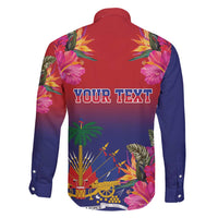 Haiti Toussaint Louverture Personalized Family Matching Long Sleeve Bodycon Dress and Hawaiian Shirt Haitian Revolution 1804