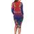 Haiti Toussaint Louverture Personalized Family Matching Long Sleeve Bodycon Dress and Hawaiian Shirt Haitian Revolution 1804