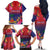 Haiti Toussaint Louverture Personalized Family Matching Off The Shoulder Long Sleeve Dress and Hawaiian Shirt Haitian Revolution 1804