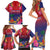 Haiti Toussaint Louverture Personalized Family Matching Short Sleeve Bodycon Dress and Hawaiian Shirt Haitian Revolution 1804