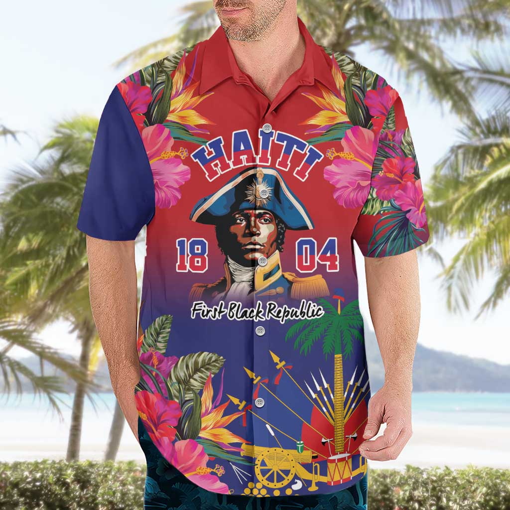 Haiti Toussaint Louverture Personalized Hawaiian Shirt Haitian Revolution 1804