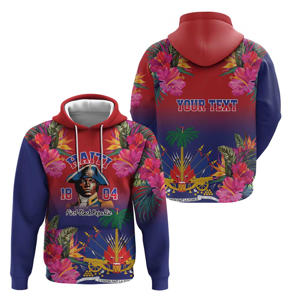 Haiti Toussaint Louverture Personalized Hoodie Haitian Revolution 1804