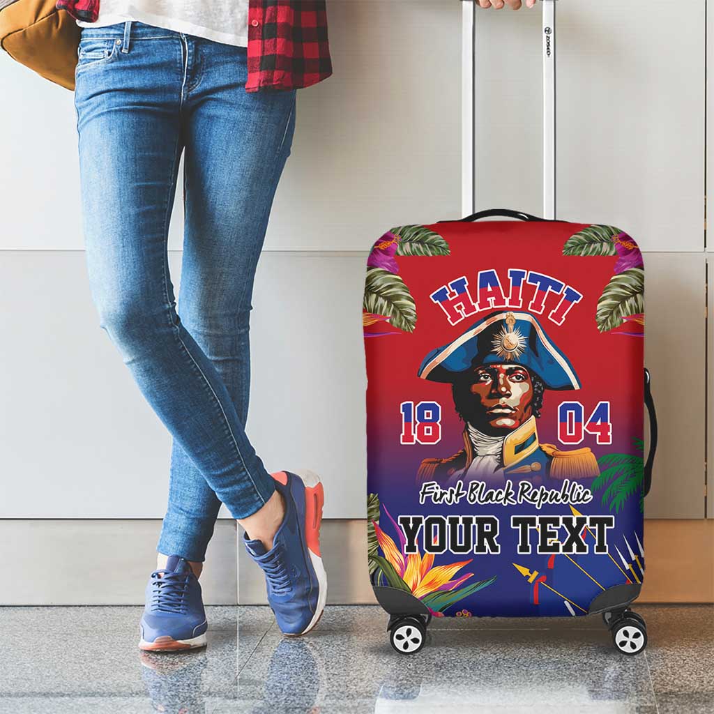 Haiti Toussaint Louverture Personalized Luggage Cover Haitian Revolution 1804