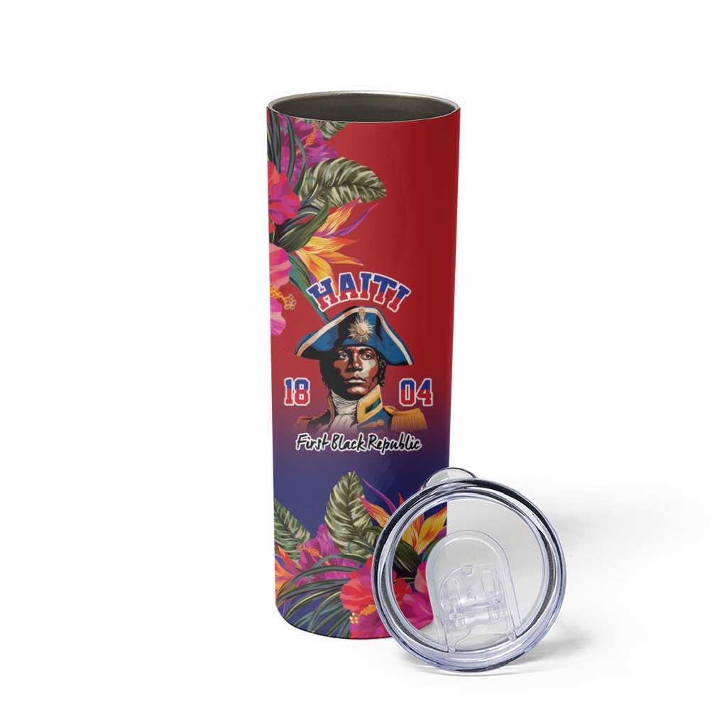 Haiti Toussaint Louverture Personalized Skinny Tumbler Haitian Revolution 1804