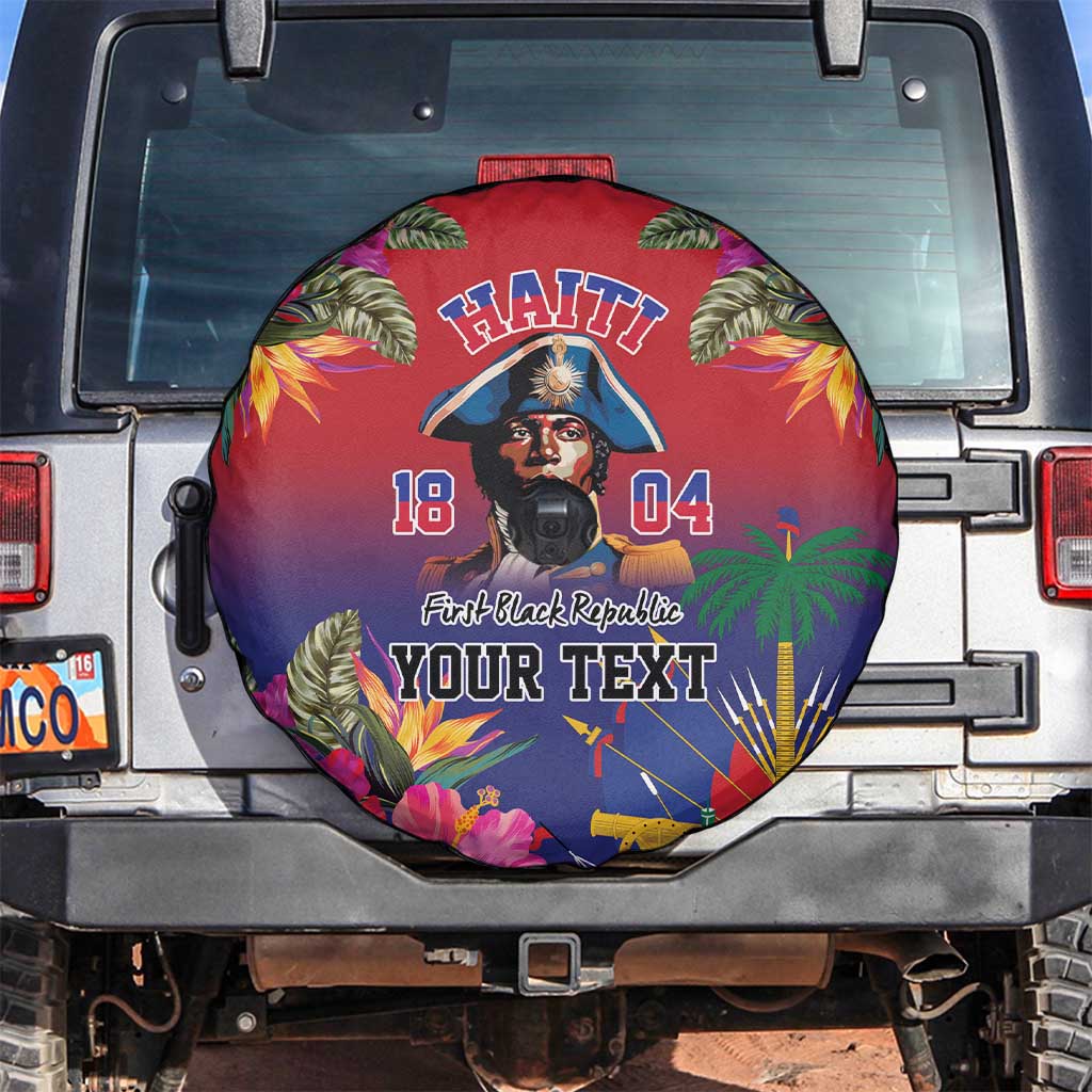 Haiti Toussaint Louverture Personalized Spare Tire Cover Haitian Revolution 1804
