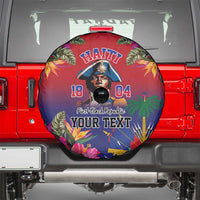 Haiti Toussaint Louverture Personalized Spare Tire Cover Haitian Revolution 1804