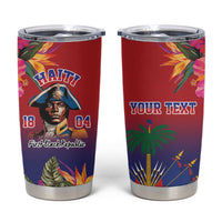 Haiti Toussaint Louverture Personalized Tumbler Cup Haitian Revolution 1804