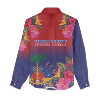 Haiti Toussaint Louverture Personalized Women Casual Shirt Haitian Revolution 1804