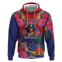Haiti Toussaint Louverture Personalized Zip Hoodie Haitian Revolution 1804