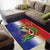 Hispaniola Personalized Area Rug Dominican Republic Haiti Map