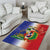Hispaniola Personalized Area Rug Dominican Republic Haiti Map