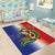 Hispaniola Personalized Area Rug Dominican Republic Haiti Map