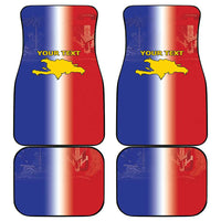 Hispaniola Personalized Car Mats Dominican Republic Haiti Map