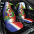 Hispaniola Personalized Car Seat Cover Dominican Republic Haiti Map