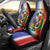 Hispaniola Personalized Car Seat Cover Dominican Republic Haiti Map