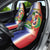 Hispaniola Personalized Car Seat Cover Dominican Republic Haiti Map