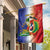 Hispaniola Personalized Garden Flag Dominican Republic Haiti Map