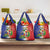 Hispaniola Personalized Grocery Bag Dominican Republic Haiti Map
