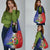 Hispaniola Personalized Grocery Bag Dominican Republic Haiti Map