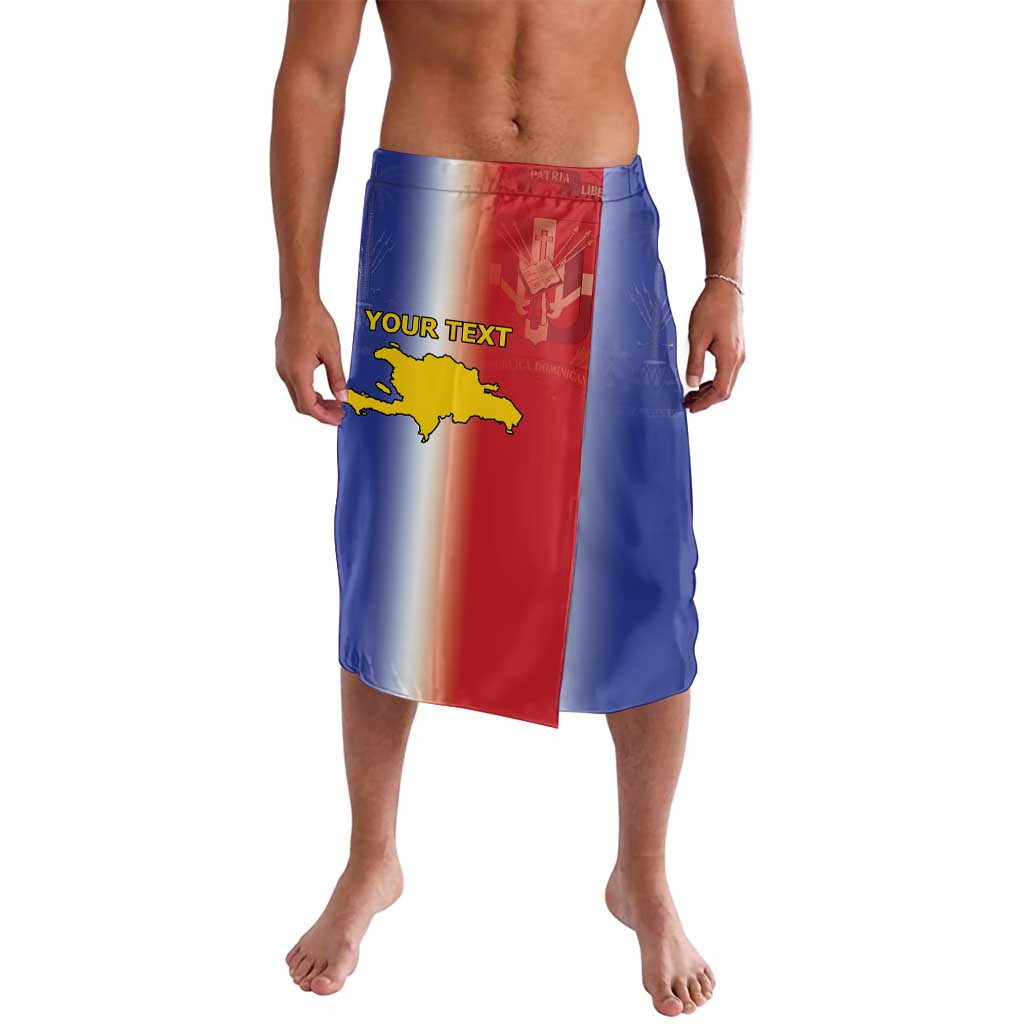 Hispaniola Personalized Lavalava Dominican Republic Haiti Map