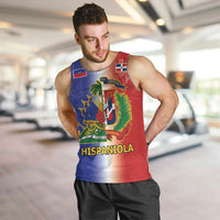 Hispaniola Personalized Men Tank Top Dominican Republic Haiti Map