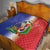 Hispaniola Personalized Quilt Dominican Republic Haiti Map