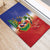 Hispaniola Personalized Rubber Doormat Dominican Republic Haiti Map