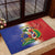 Hispaniola Personalized Rubber Doormat Dominican Republic Haiti Map