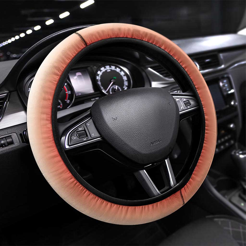 Hispaniola Steering Wheel Cover Dominican Republic Haiti Map