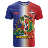 Hispaniola Personalized T Shirt Dominican Republic Haiti Map