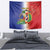 Hispaniola Personalized Tapestry Dominican Republic Haiti Map